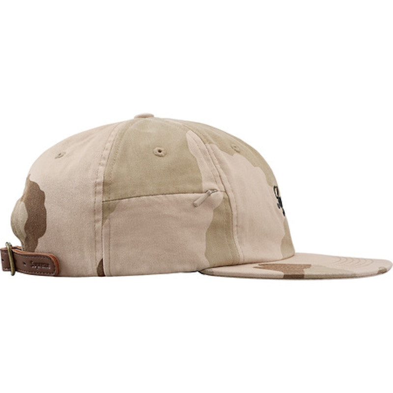 Supreme Side Pocket Script Logo 6-Panel Desert Camo