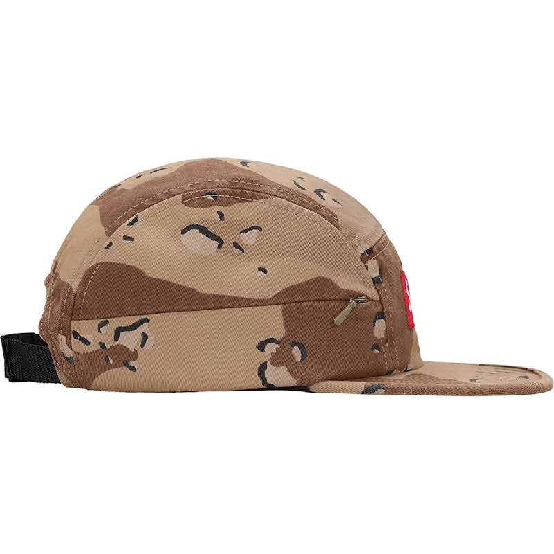 Supreme Side Zip Camp Cap Desert Camo