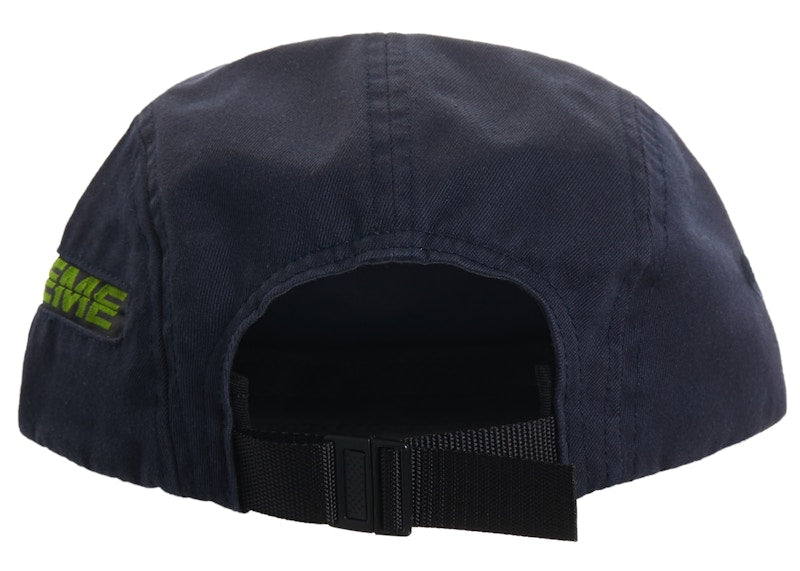 Supreme Side Zip Camp Cap (SS19) Navy