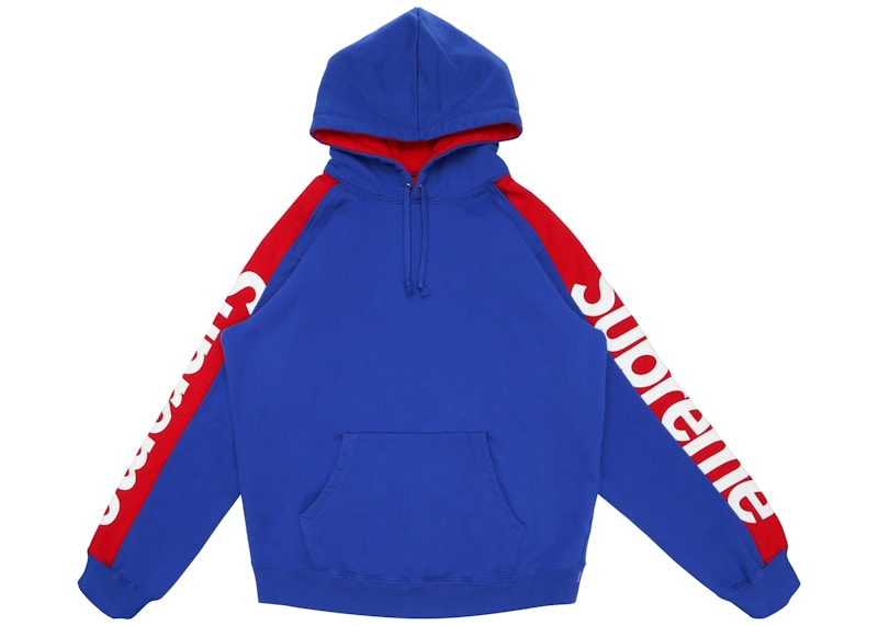 Supreme Sideline Hooded Sweatshirt Royal