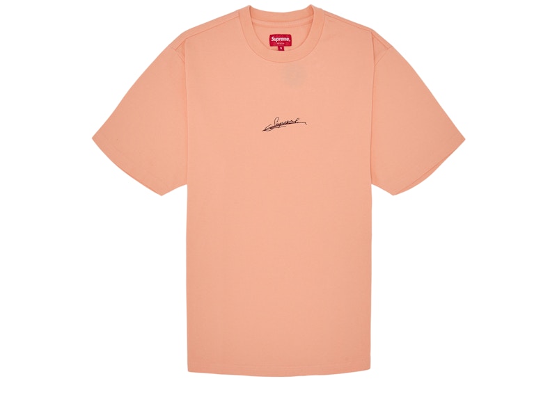 Supreme Signature S/S Top Peach