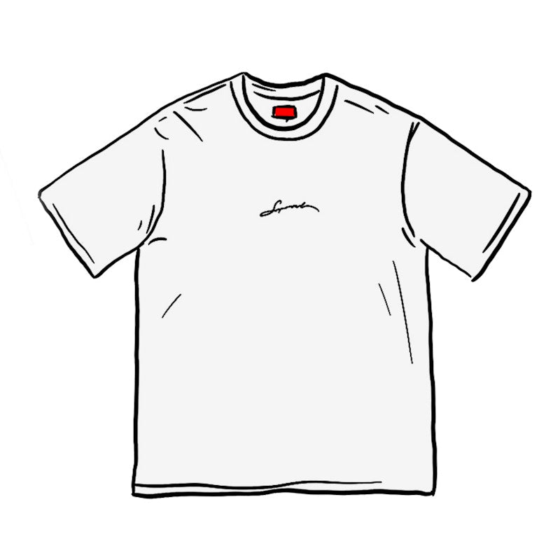 Supreme Signature S/S Top White