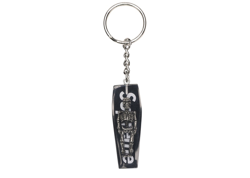 Supreme Skeleton Keychain Black