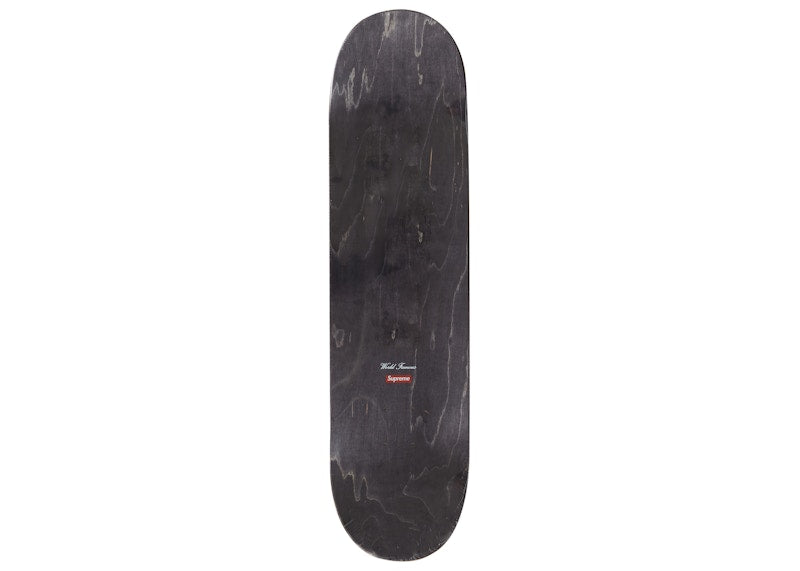 Supreme Skeleton Skateboard Deck Black