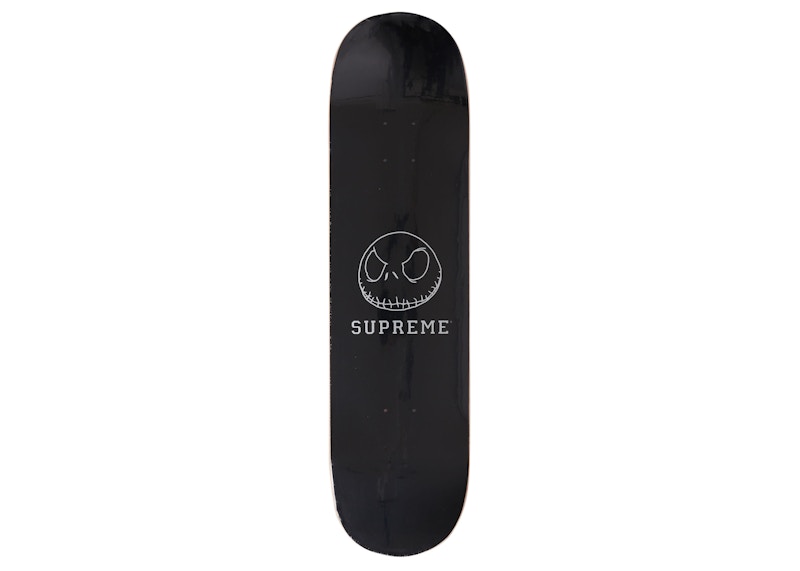 Supreme Skeleton Skateboard Deck Black