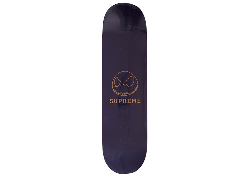 Supreme Skeleton Skateboard Deck Purple