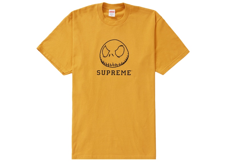 Supreme Skeleton Tee (FW23) Mustard