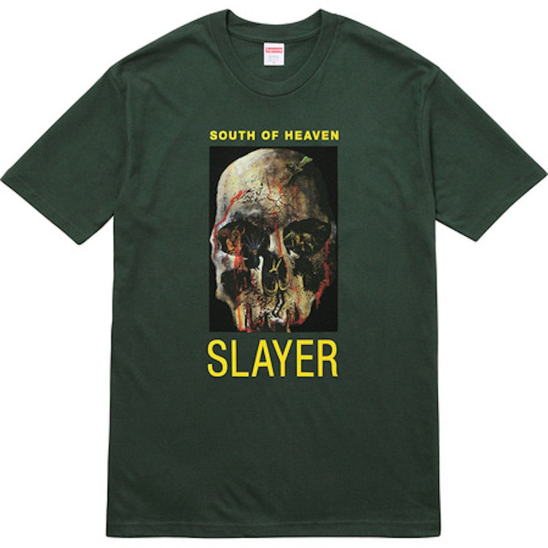 Supreme Slayer South of Heaven Tee Dark Green