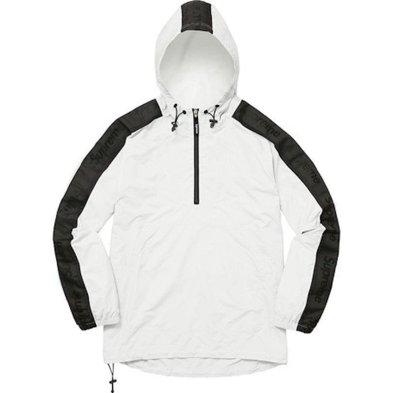 Supreme Sleeve Tape Anorak White