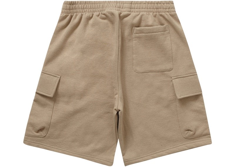 Supreme Small Box Baggy Cargo Sweatshort Tan
