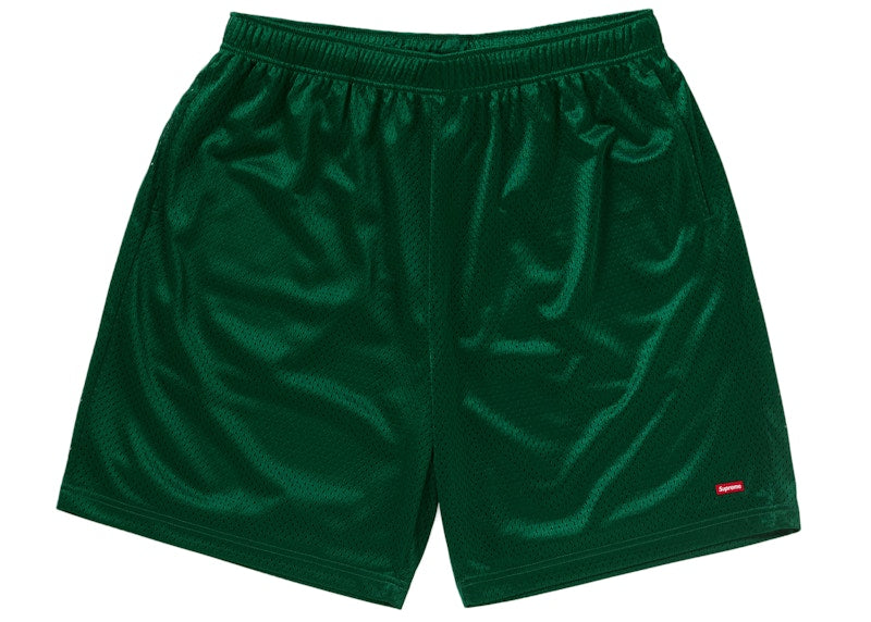 Supreme Small Box Baggy Mesh Short (SS24) Green
