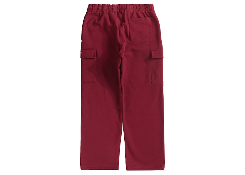 Supreme Small Box Cargo Sweatpant (FW22) Cardinal