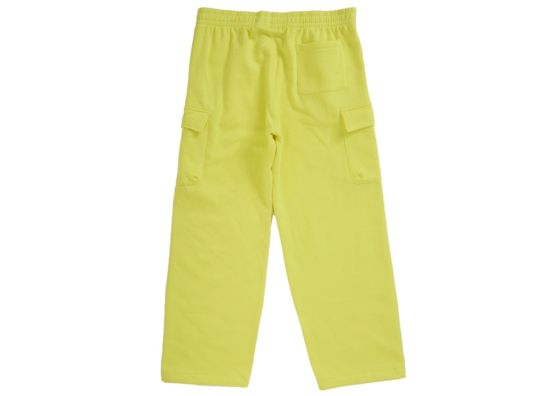 Supreme Small Box Cargo Sweatpant (FW25) Bright Yellow