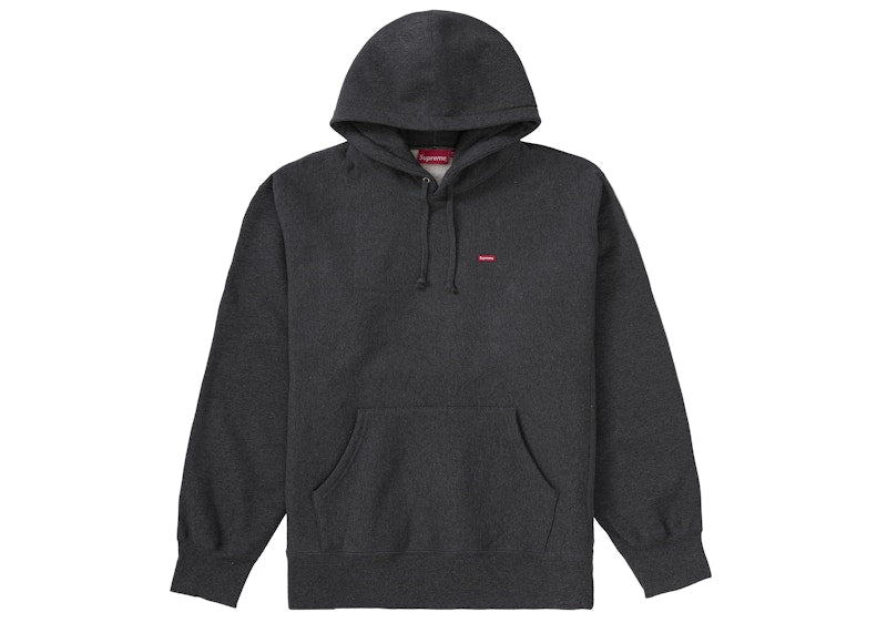 Supreme Small Box Hooded Sweatshirt (FW21) Charcoal