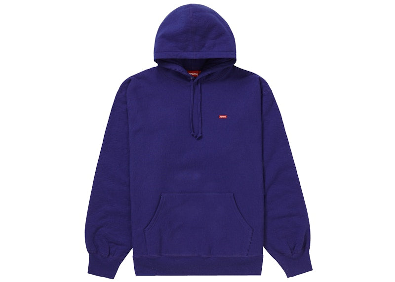Supreme Small Box Hooded Sweatshirt (FW21) Dark Royal