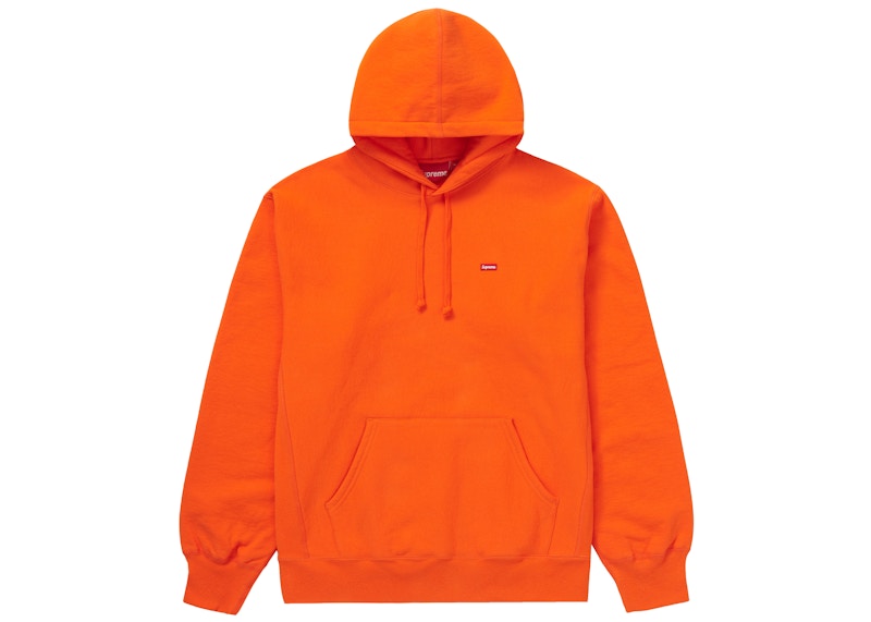 Supreme Small Box Hooded Sweatshirt (FW21) Orange