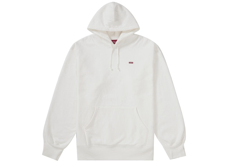 Supreme Small Box Hooded Sweatshirt (FW21) White