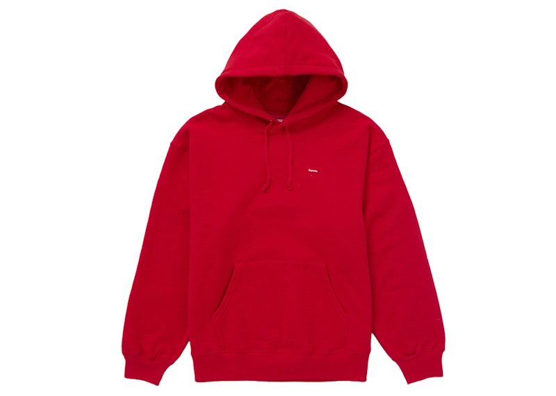 Supreme Small Box Hooded Sweatshirt (FW24) Red