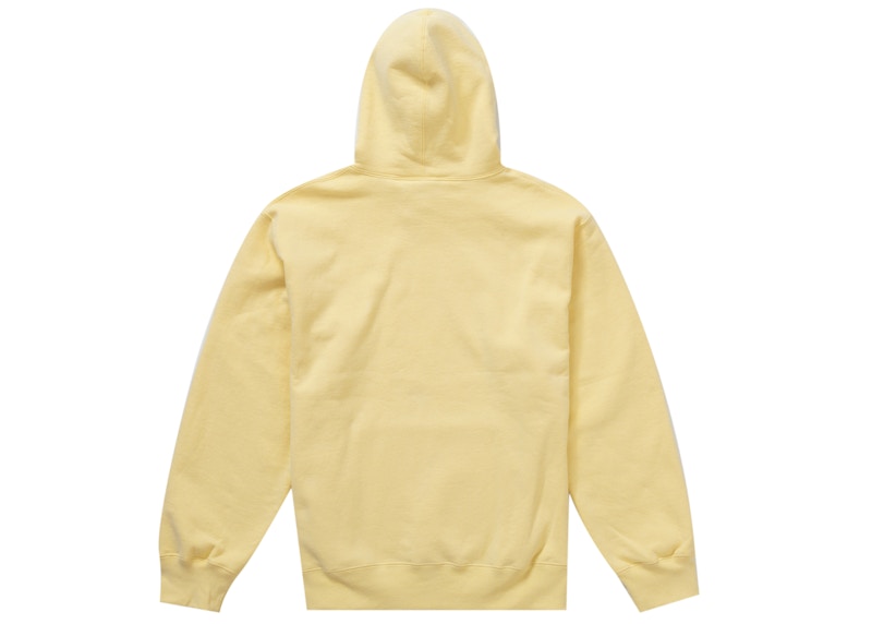 Supreme Small Box Hooded Sweatshirt (SS23) Light Yellow
