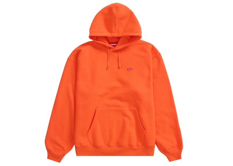 Supreme Small Box Hooded Sweatshirt (SS24) Bright Orange