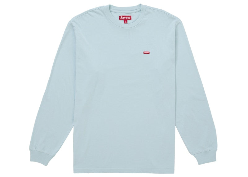 Supreme Small Box L/S Tee (FW25) Light Blue