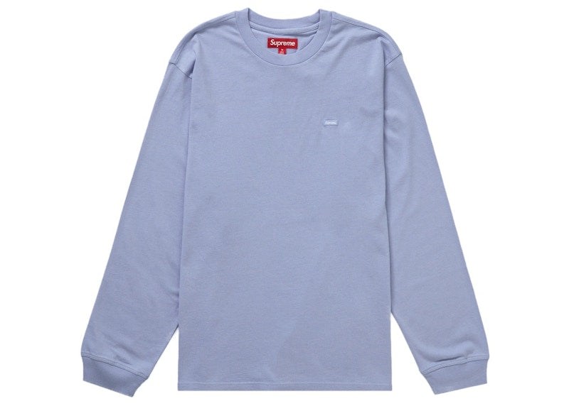 Supreme Small Box L/S Tee Lavender