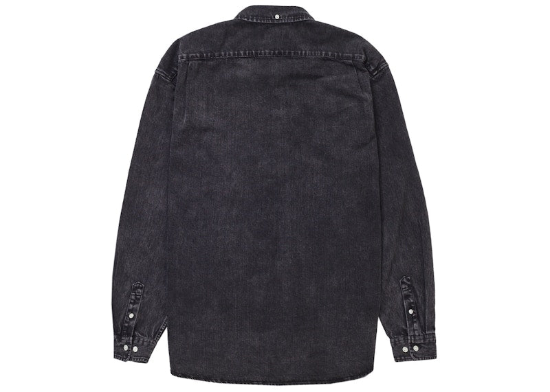 Supreme Small Box Shirt (SS24) Washed Black