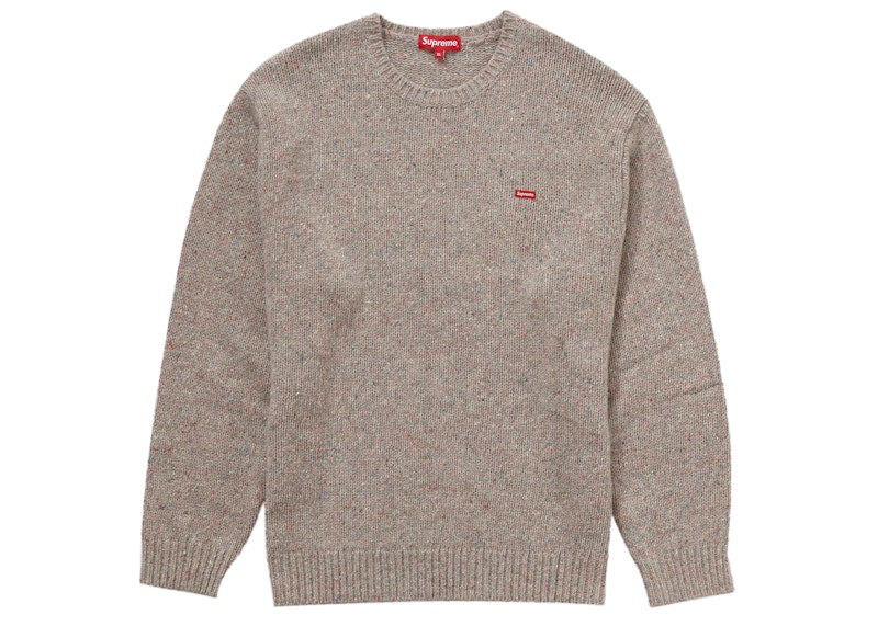 Supreme Small Box Speckle Sweater Heather Multicolor