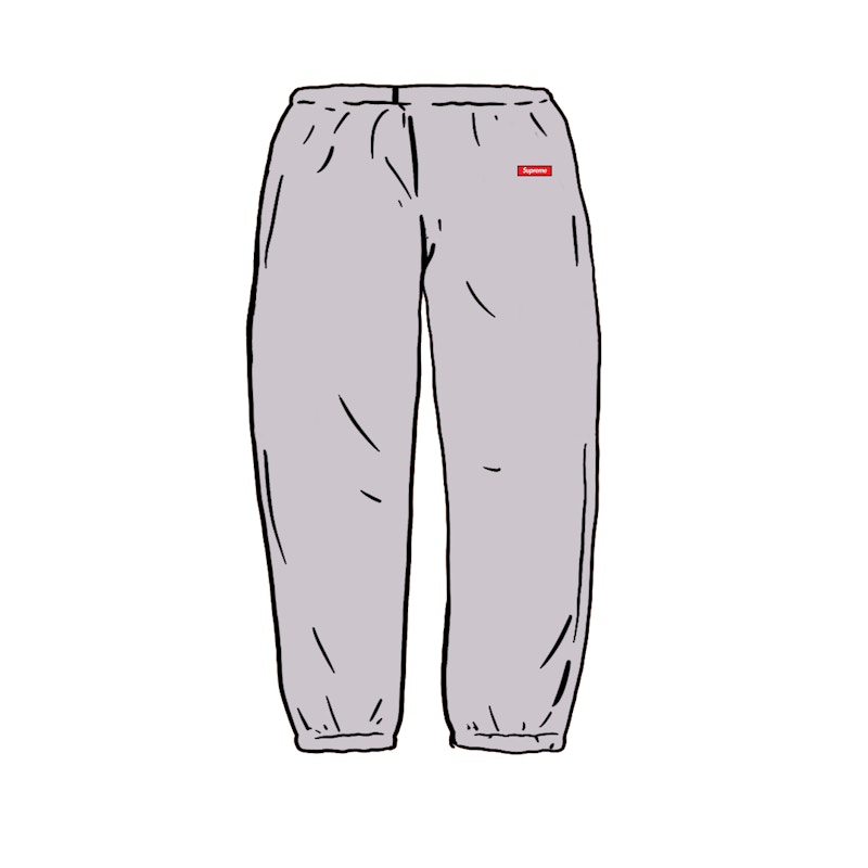Supreme Small Box Sweatpant Grey
