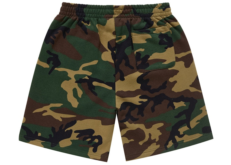 Supreme Small Box Sweatshort (FW24) Woodland Camo