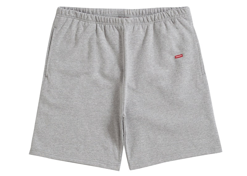 Supreme Small Box Sweatshort Heather Grey