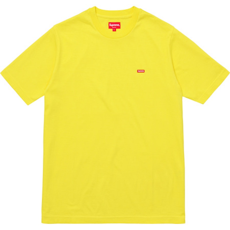 Supreme Small Box Tee SS17 Yellow
