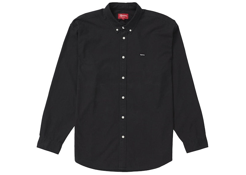Supreme Small Box Twill Shirt Black