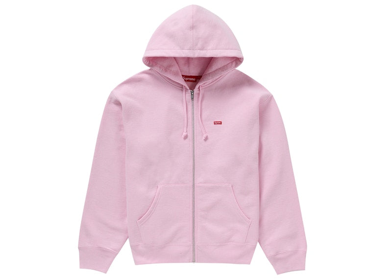 Supreme Small Box Hooded Sweatshirt (FW24) Light Pink