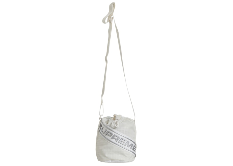 Supreme Small Cinch Pouch White