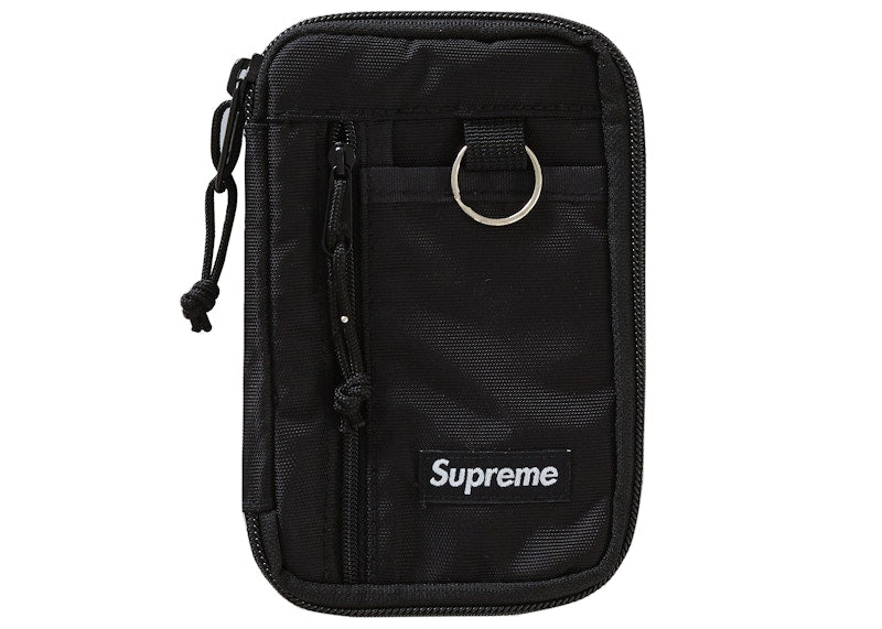 Supreme Small Zip Pouch Black