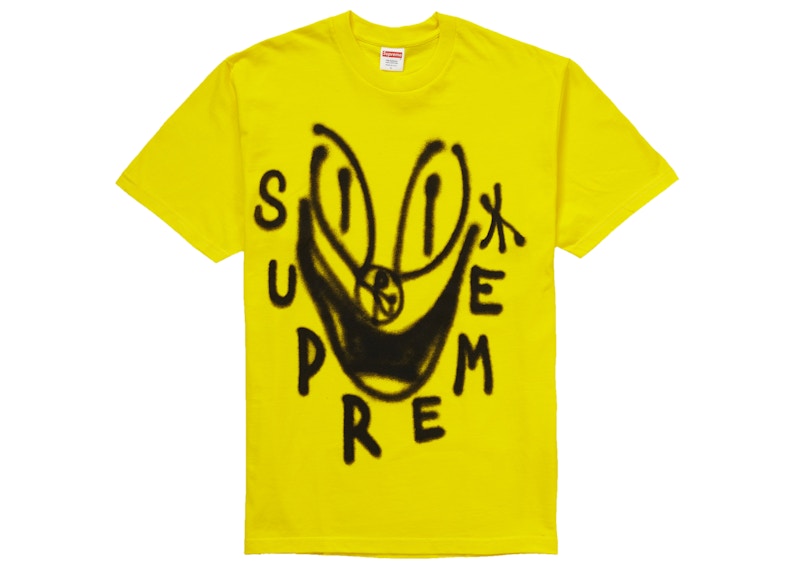 Supreme Smile Tee Yellow