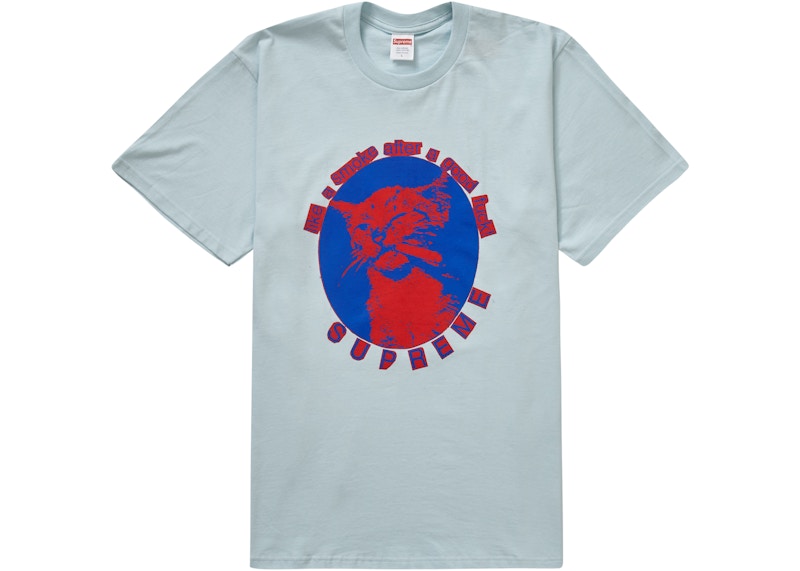 Supreme Smoke Tee (SS23) Pale Blue