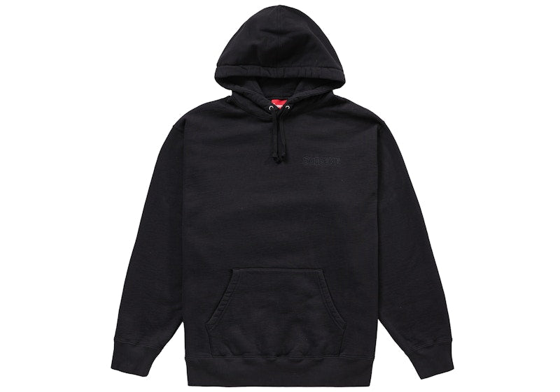 Supreme Smurfs Hooded Sweatshirt Black