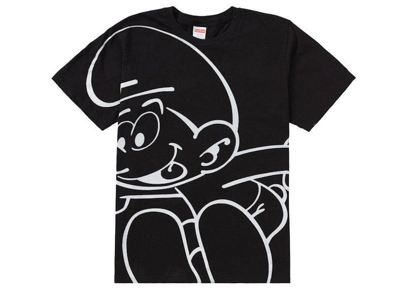 Supreme Smurfs Tee Black