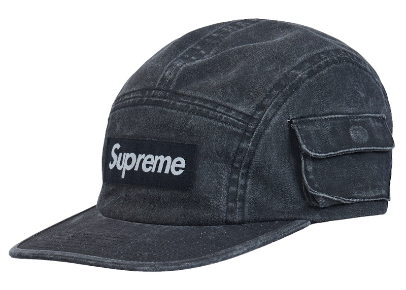Supreme Snap Pocket Camp Cap Black