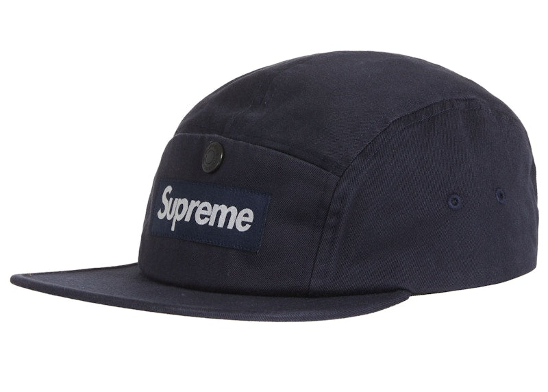 Supreme Snap Pocket Camp Cap (FW23) Navy