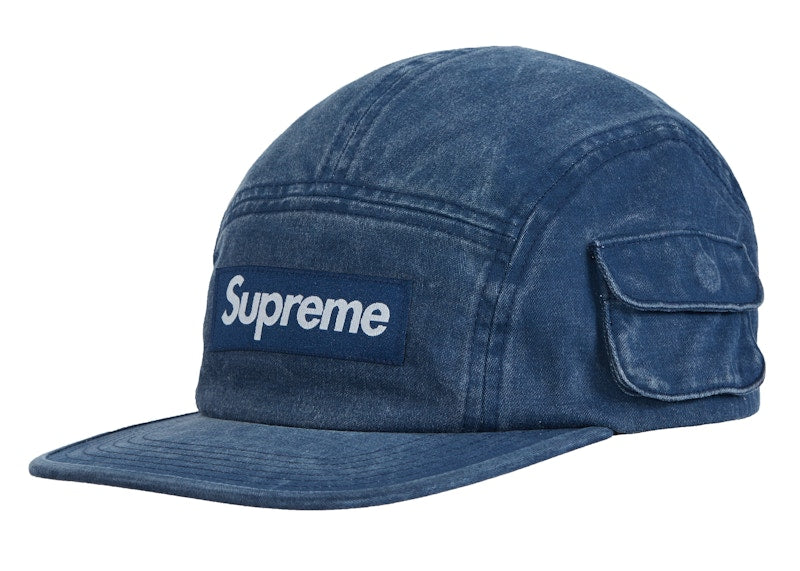 Supreme Snap Pocket Camp Cap Navy