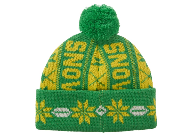 Supreme Snow Beanie Green