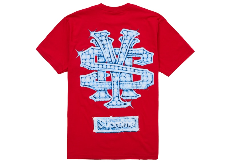 Supreme Snowman Tee Red