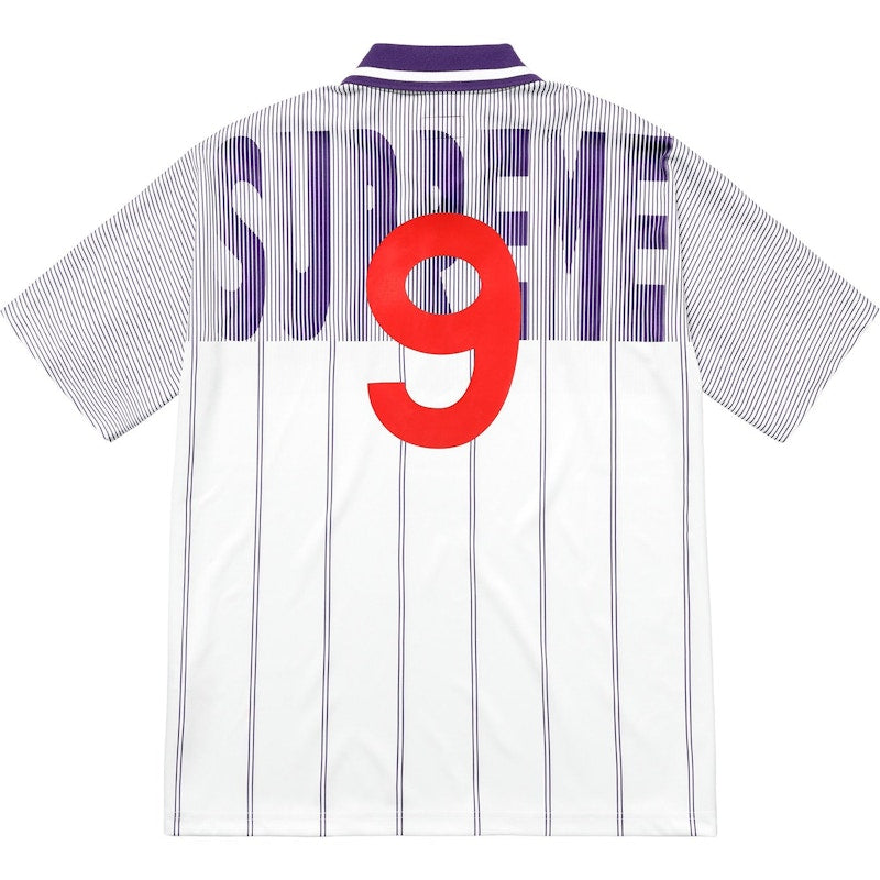 Supreme Soccer Polo White