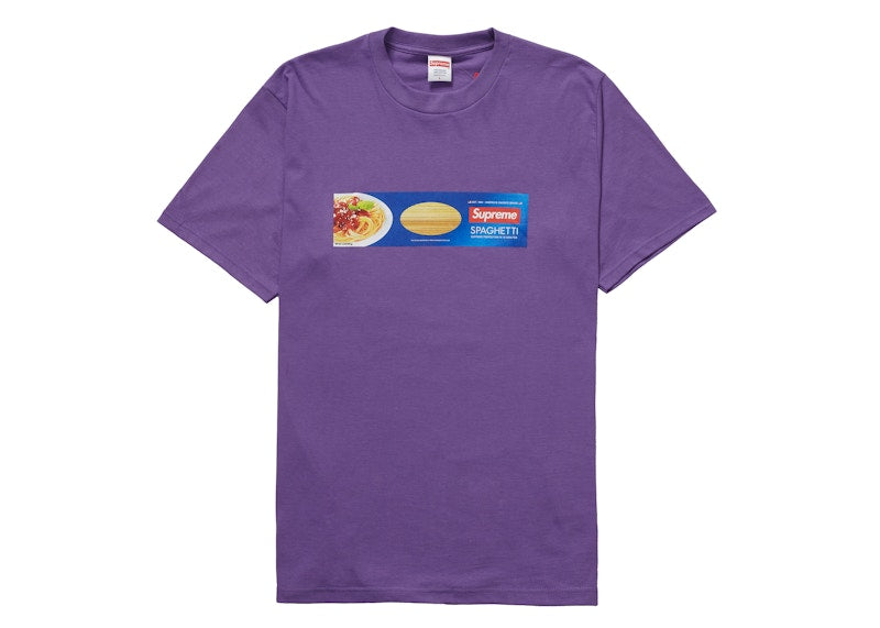 Supreme Spaghetti Tee Purple