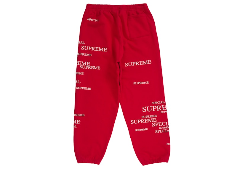 Supreme Special Sweatpant Red