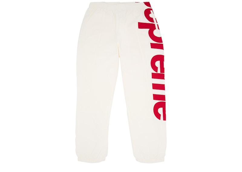 Supreme Spellout Track Pant White