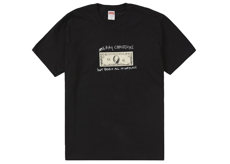 Supreme Spend It Tee Black
